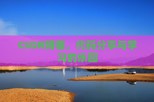 CSDN博客，代码分享与学习的乐园